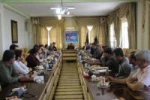نشست مدیرکل فرهنگ و ارشاد اسلامی استان کرمانشاه با اعضای انجمن هنرهای نمایشی استان کرمانشاه