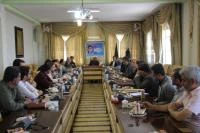 نشست مدیرکل فرهنگ و ارشاد اسلامی استان کرمانشاه با اعضای انجمن هنرهای نمایشی استان کرمانشاه