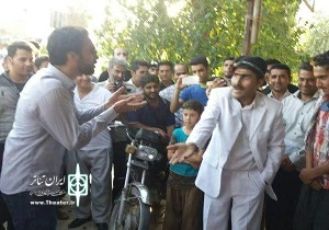 اجرای عموم دو نمایش خیابانی در شهرستان هرسین 3
