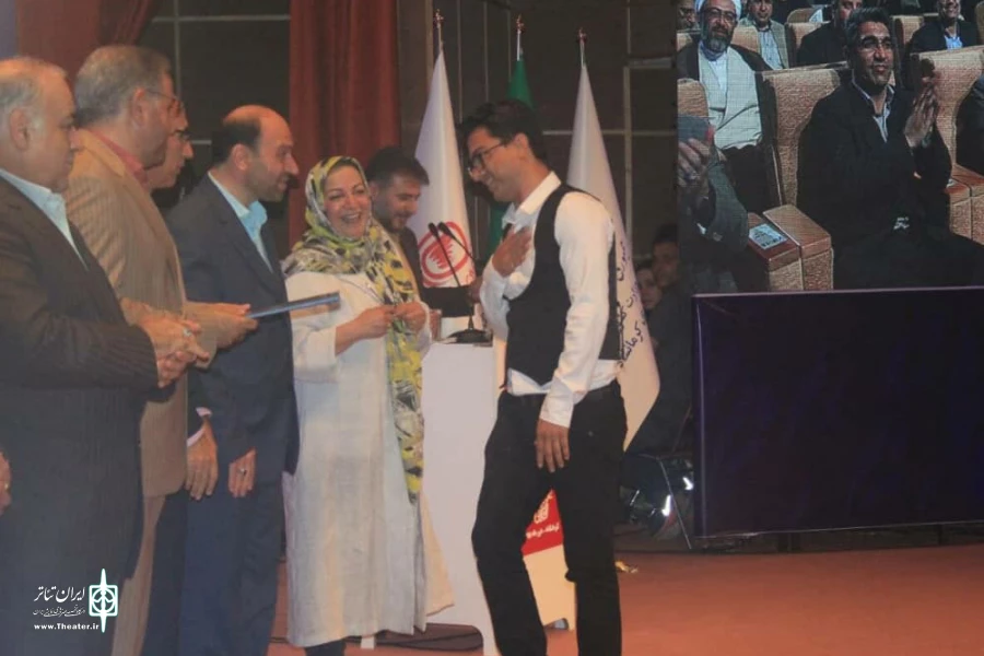 از هنرمند کرمانشاهی تجلیل شد  2