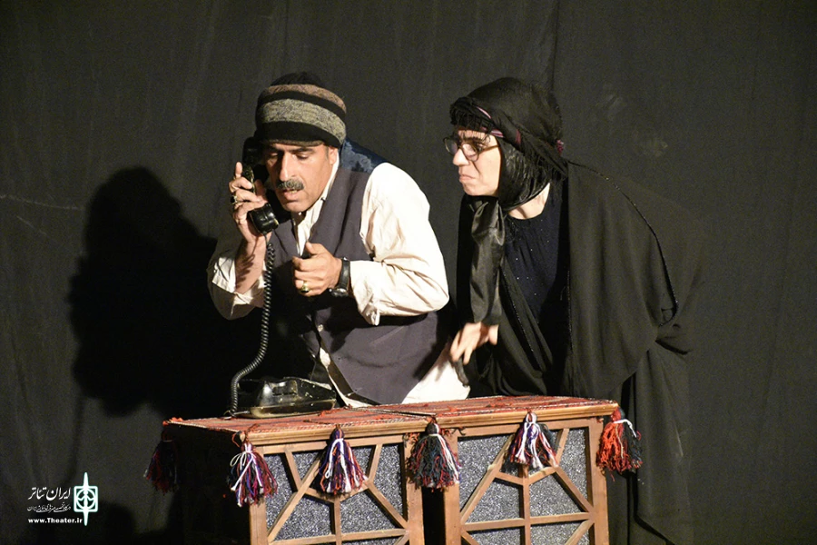 نمایش " پنجشنبه سوری" " در بخش صحنه اd اجرا شد.  2