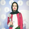 کسب عنوان بازیگری برتر زن جشنواره بین المللی دربندی خان توسط  هنرمند کرمانشاهی 3