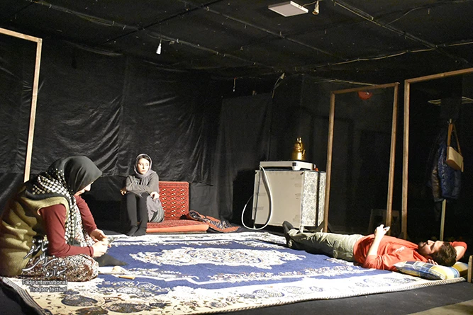 گزارش تصویری نمایش " جایی که استخوان ها فریاد می کشند.