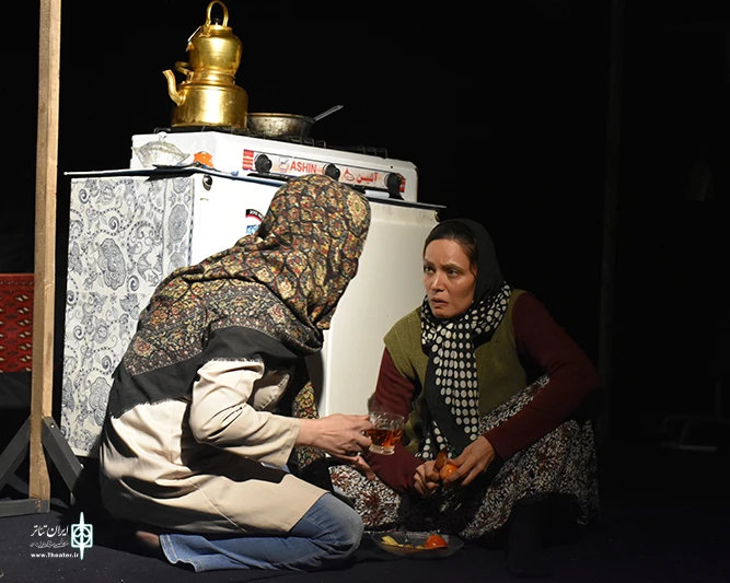 گزارش تصویری نمایش " جایی که استخوان ها فریاد می کشند.