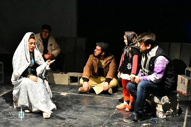 اجرای نمایش " پارک شیرین"