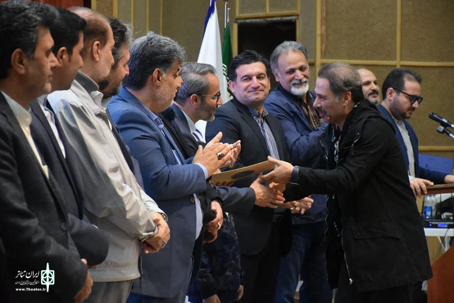 آیین اختتامیه سی‌ و پنجمین جشنواره تئاتر کرمانشاه برگزار شد 5
